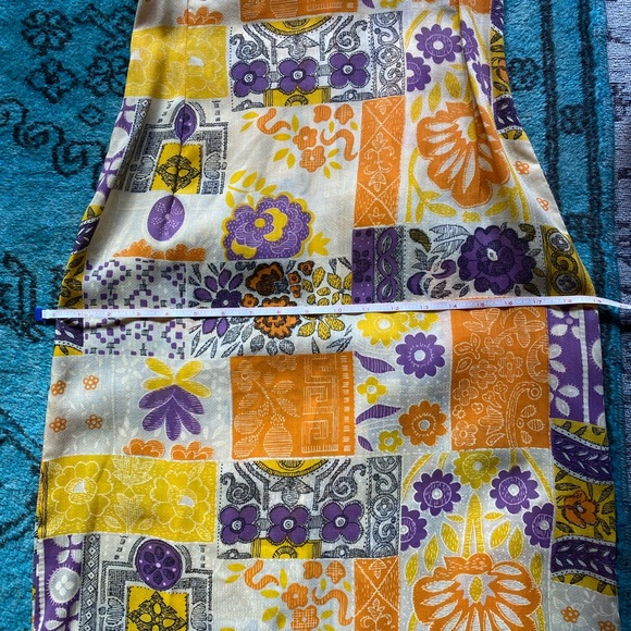 Vintage handmade maxi dress size Small - Picture 8 of 12